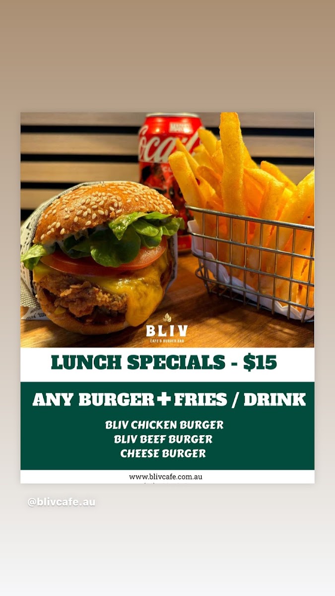 Menu Bliv Cafe & Burger Bar-4